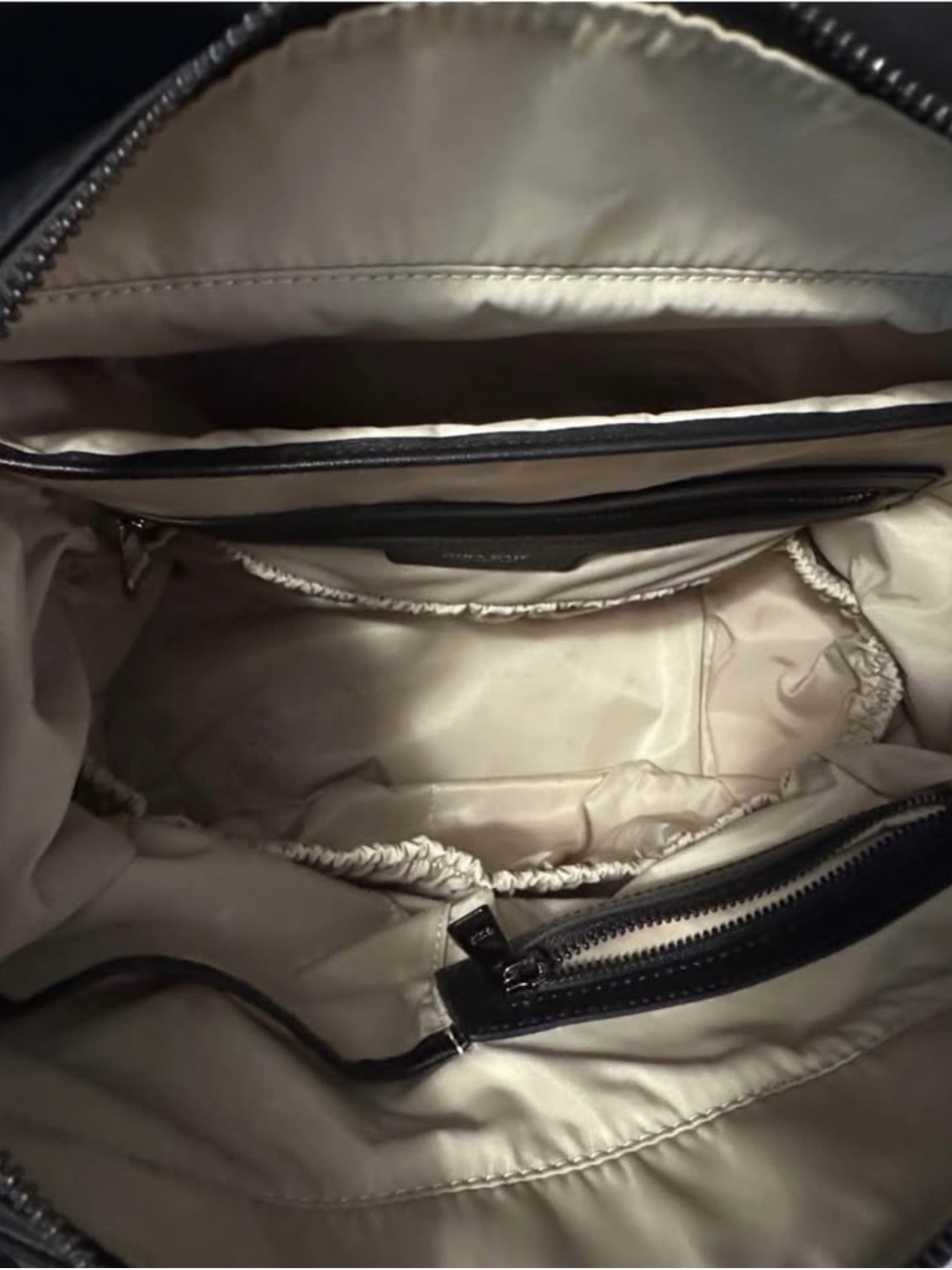 Mina Baie Black Women's Backpack - Sleek Everyday Carry - Picture 2 of 4